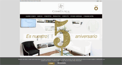 Desktop Screenshot of cosmeceuticalcenter.com